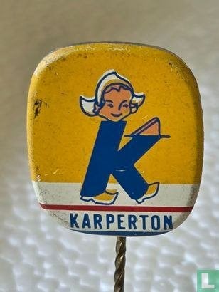 Speldje - Karperton [blauw], Ophalen of Verzenden, Gebruikt, Merk, Speldje of Pin