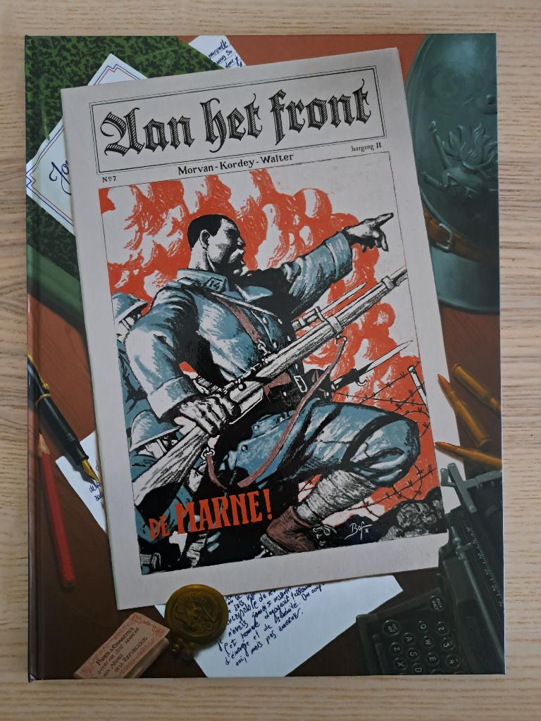 Aan het Front 1 De Marne, Eén stripboek, Ophalen of Verzenden, Nieuw