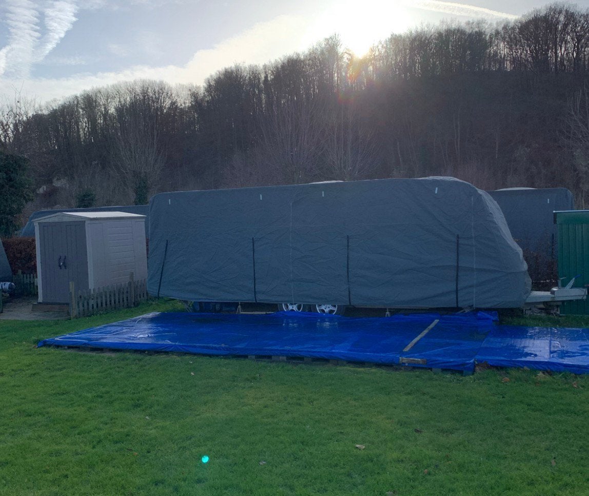 Caravan hoes, Ophalen of Verzenden, Gebruikt