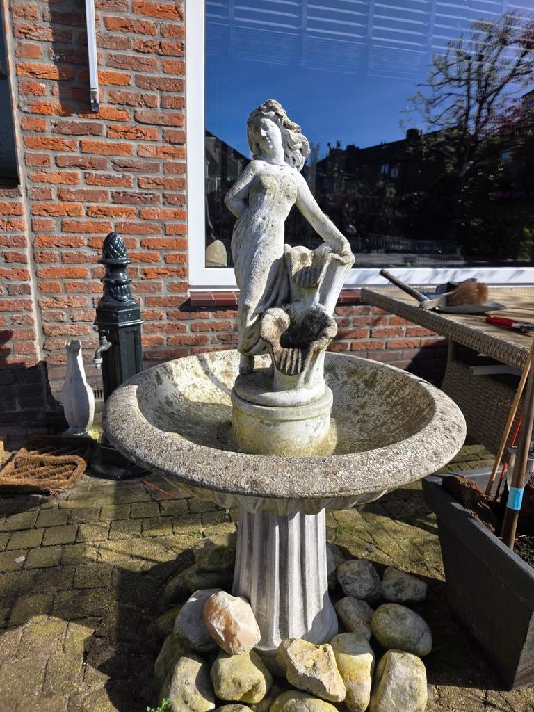 Fontein, Ophalen of Verzenden, Beton, Fontein