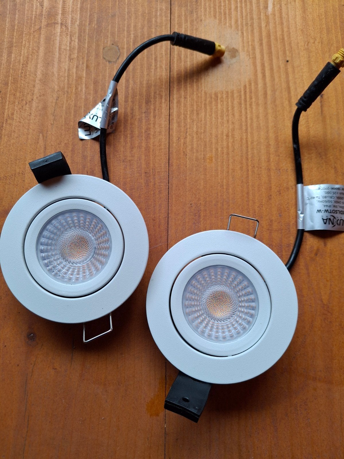 2x Luxna Inbouwspot  LED waterproof, Overige merken, Overige fittingen, Ophalen of Verzenden, Zo goed als nieuw
