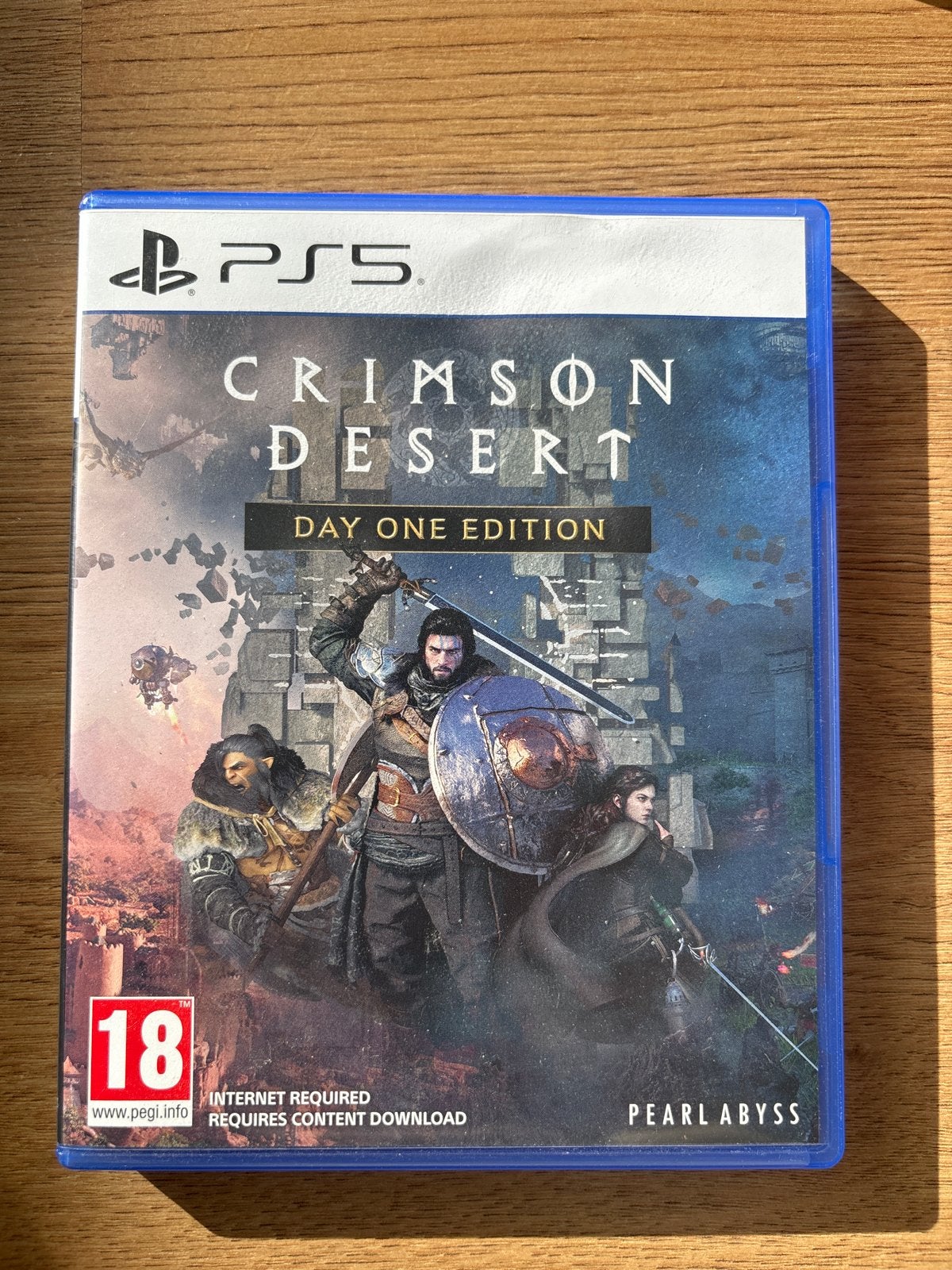 Crimson Desert Day One Edition PS5 - Nieuwstaat, Avontuur en Actie, Online, Vanaf 18 jaar, 1 speler