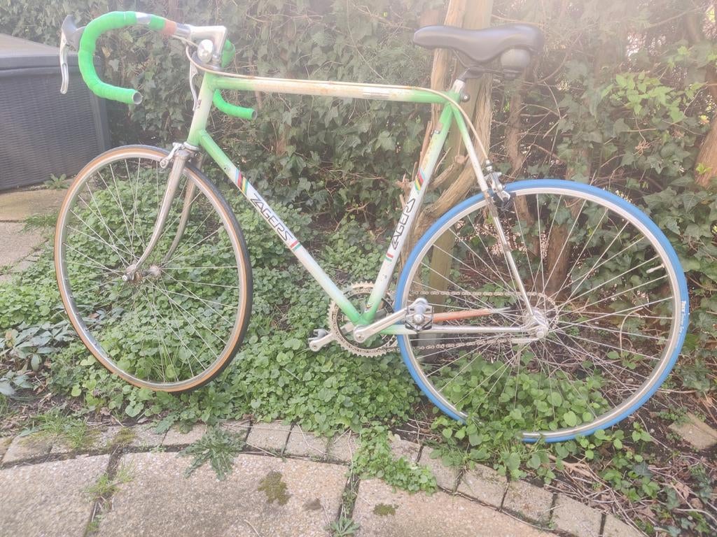 Vintage single speed racefiets, Fietsen en Brommers, Fietsen | Racefietsen, Gebruikt, Heren, Overige merken, Minder dan 10 versnellingen