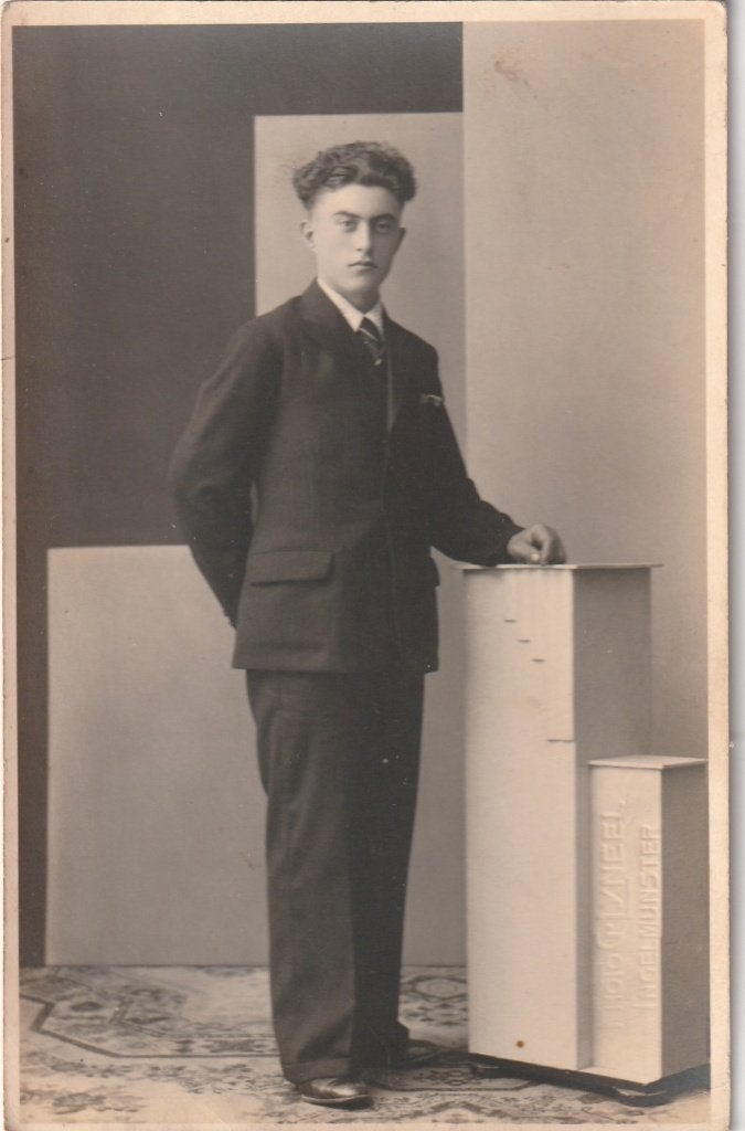 fotpkaart  -   man, Verzenden, Voor 1940, Zo goed als nieuw