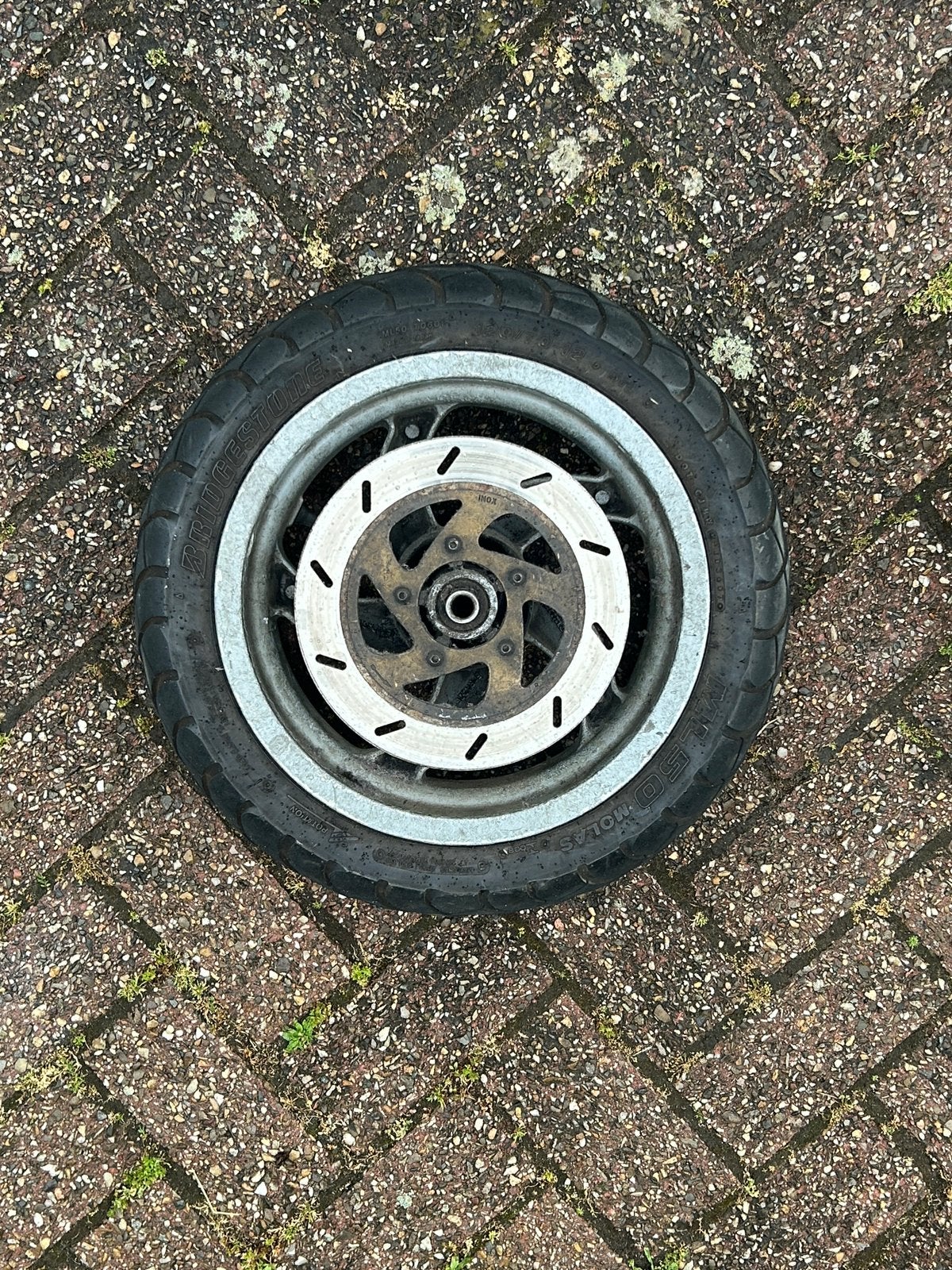 Gilera runner voorwiel, Ophalen of Verzenden, Gebruikt, Overige typen, Overige merken