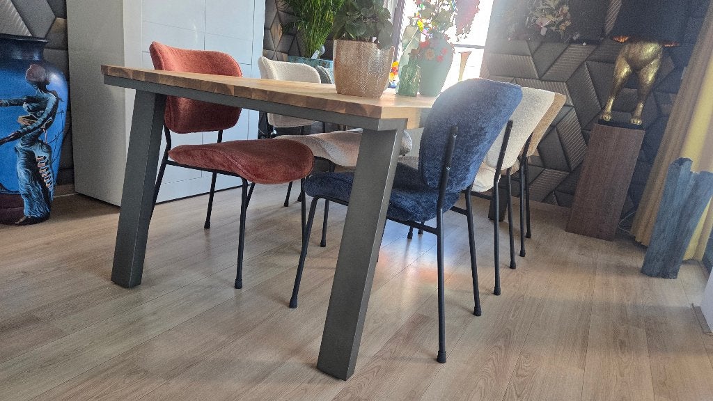 EETTAFEL, Ophalen, 200 cm of meer, 50 tot 100 cm, Zo goed als nieuw
