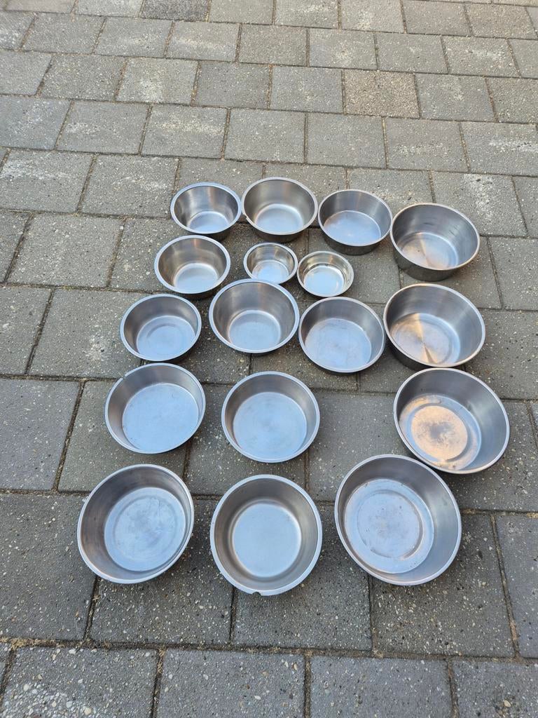 Honden..voer.bakken.van.rvs, Dieren en Toebehoren, Ophalen