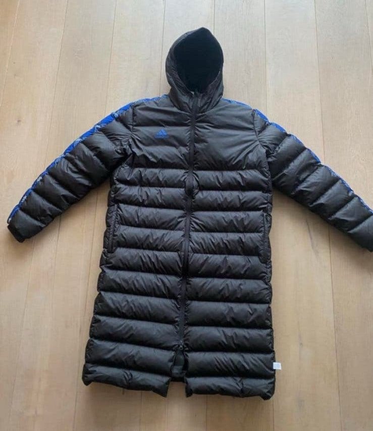 Donsjas lang puffer xl nieuw Adidas, Ophalen of Verzenden, Nieuw, Maat 56/58 (XL), Zwart