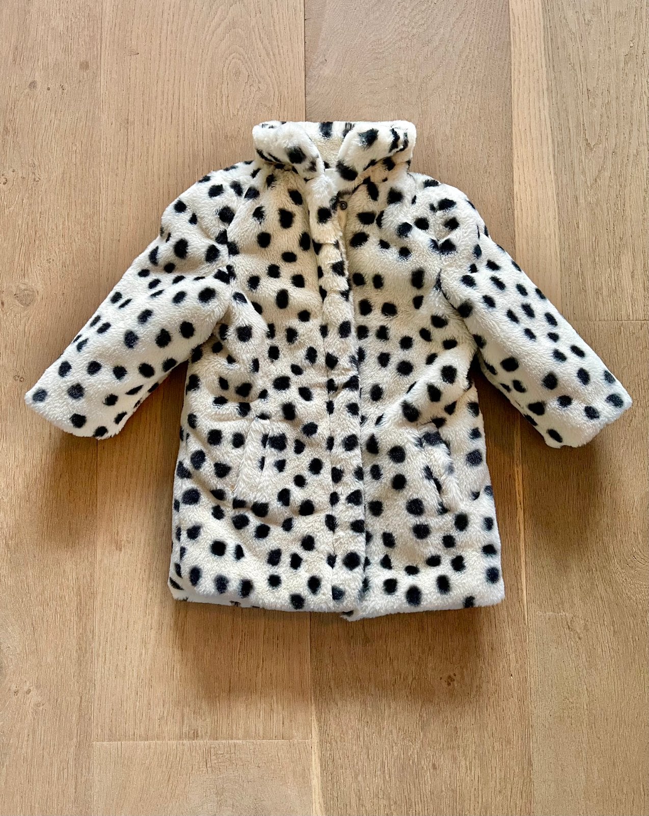 🌸 Schattige lange tussenjas meisje met vacht 86/92 🌸, Kinderen en Baby's, Babykleding | Maat 86, Ophalen, Zo goed als nieuw