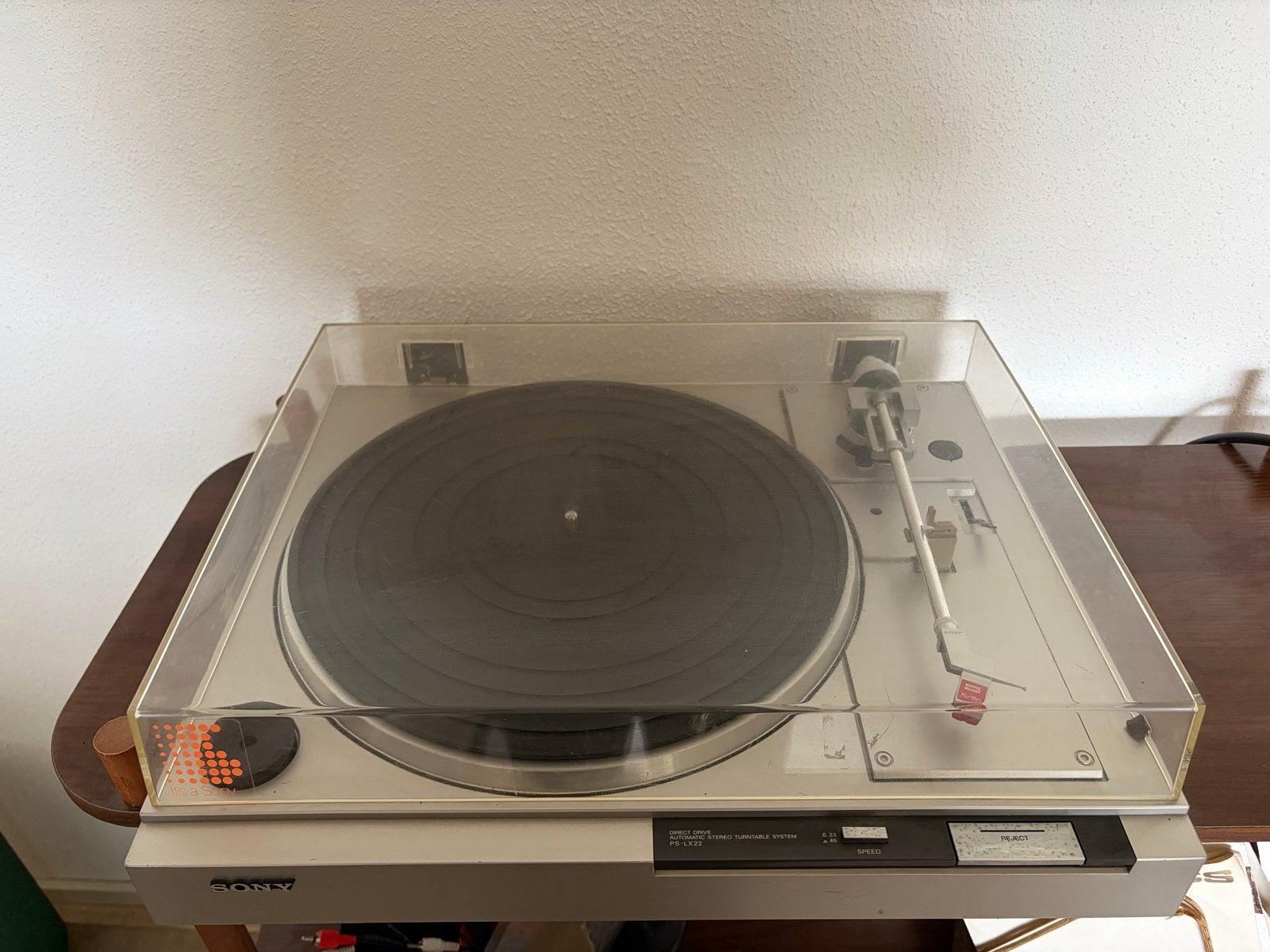 Werkende Sony Platenspeler met extra naald, Ophalen, Gebruikt, Platenspeler, Sony
