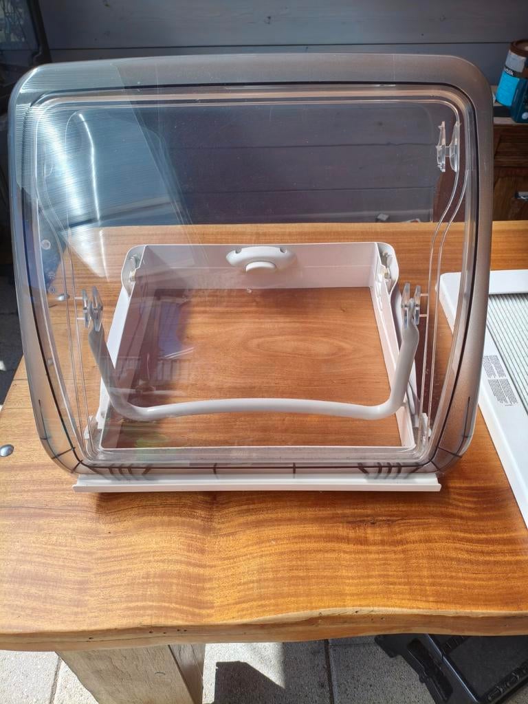 Heki 2 dakluik voor camper of caravan 40x40, Ophalen of Verzenden, Gebruikt