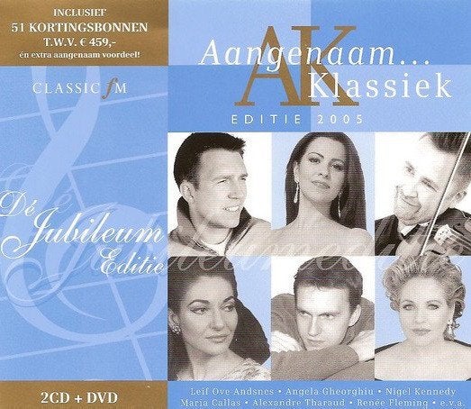 SALE--CD VARIOUS-Aangenaam Klassiek 2005 Cd1+2, Verzenden, Classicisme, Zo goed als nieuw, Kamermuziek