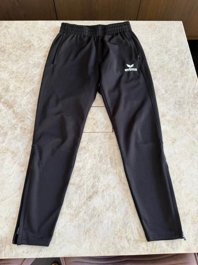 Sportbroek/Trainingsbroek Erima mt S, Zwart, Ophalen of Verzenden, Zo goed als nieuw, Algemeen