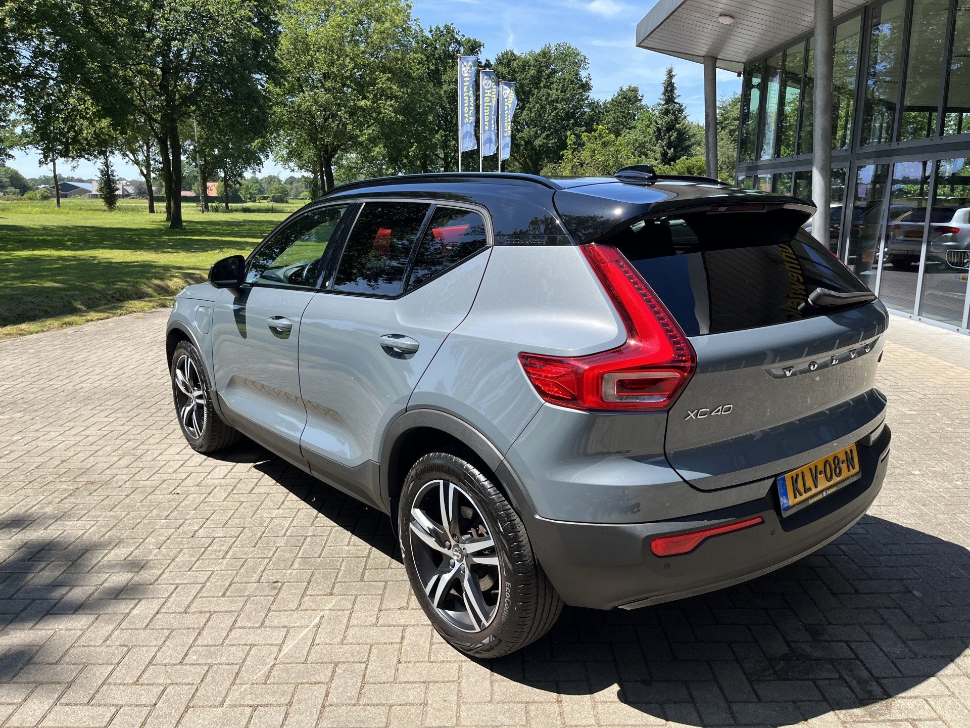 Volvo XC40 1.5 T5 Recharge R-Design | ACC | CAM | CARPAY | C, Auto's, Euro 6, Plug-in hybride, Bedrijf, Grijs