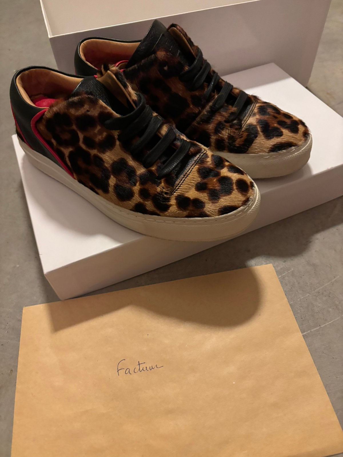 Originele nieuwe mason garments leopard, Bruin, Nieuw, Ophalen of Verzenden, Sneakers of Gympen