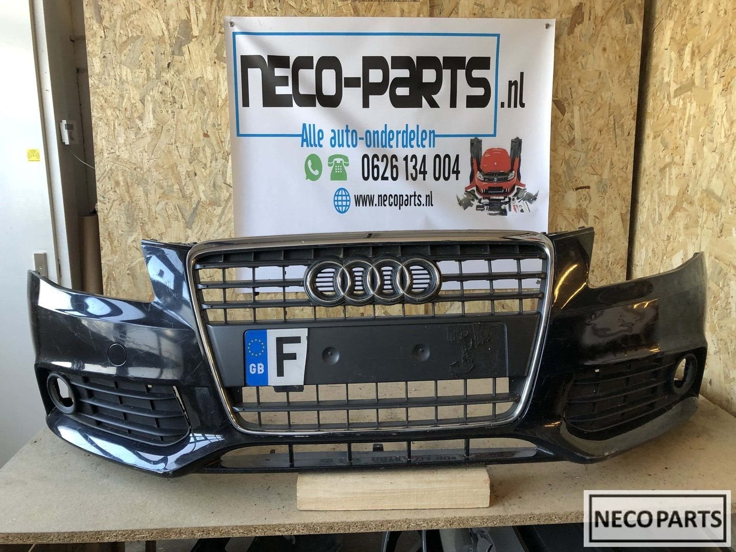 Audi A4 B8 8K bumper voorbumper origineel 2007-2012, Gebruikt, -, Voor, -