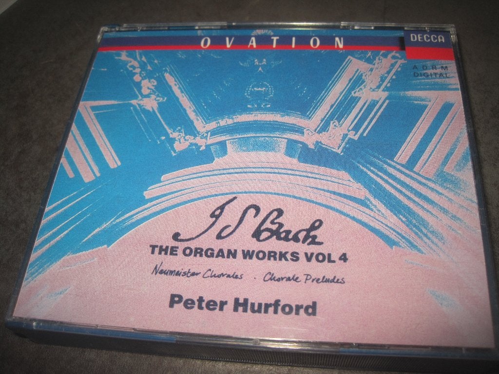 JS Bach the Organ Works vol.4 Peter Hurford Decca 3CD, Ophalen of Verzenden, Classicisme, Gebruikt, Kamermuziek