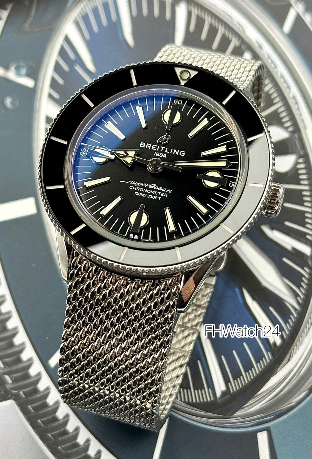 Breitling Superocean Heritage 57 A10370121. | D&P 2020., Staal, Gebruikt, Staal, Breitling