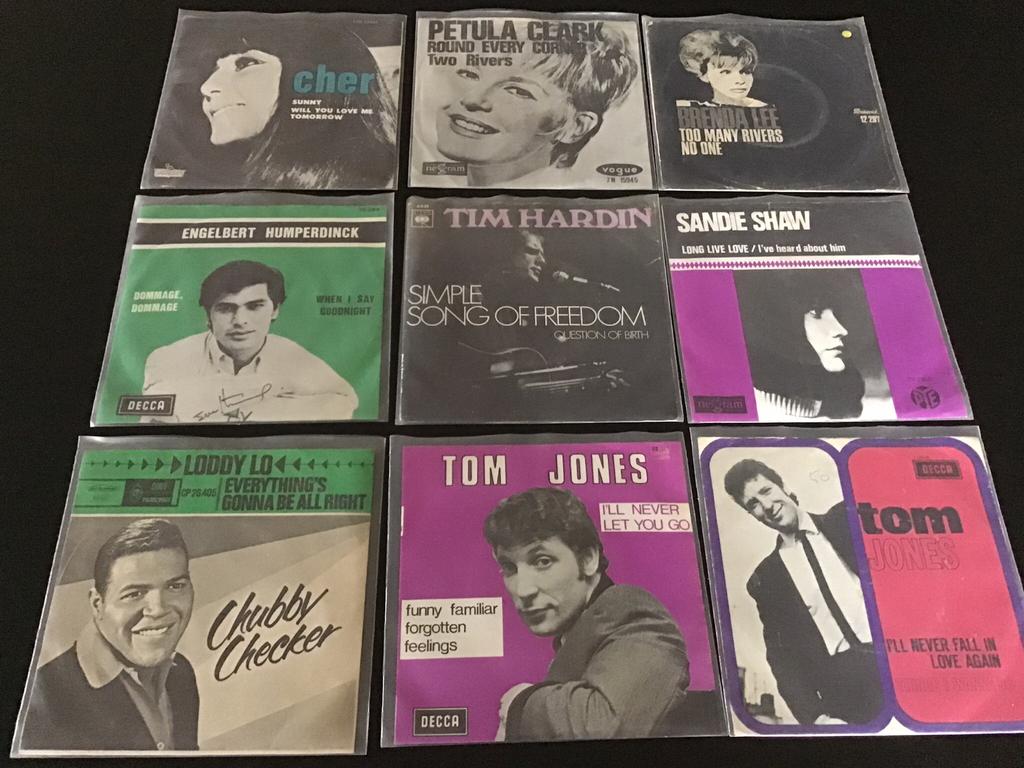 9 Golden Oldies Vinyl Singles - Jukebox, Cd's en Dvd's, Vinyl Singles, Gebruikt, 7 inch, Single, Ophalen of Verzenden