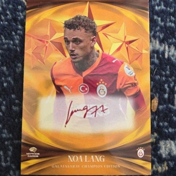 Noa Lang Champions edition computer handtekening GS kaart, Tickets en Kaartjes, Eén persoon
