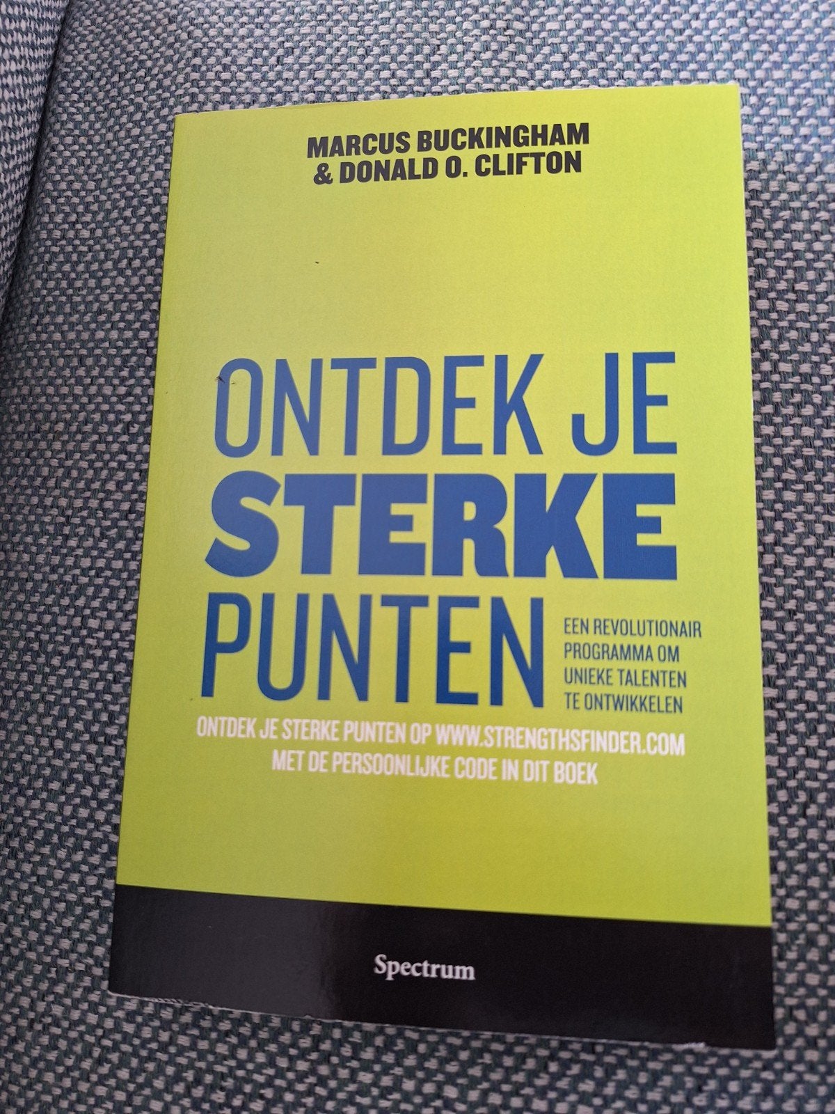 Donald O. Clifton - Ontdek je sterke punten, Boeken, Sociale wetenschap, Zo goed als nieuw, Donald O. Clifton; M. Buckingham, Ophalen of Verzenden