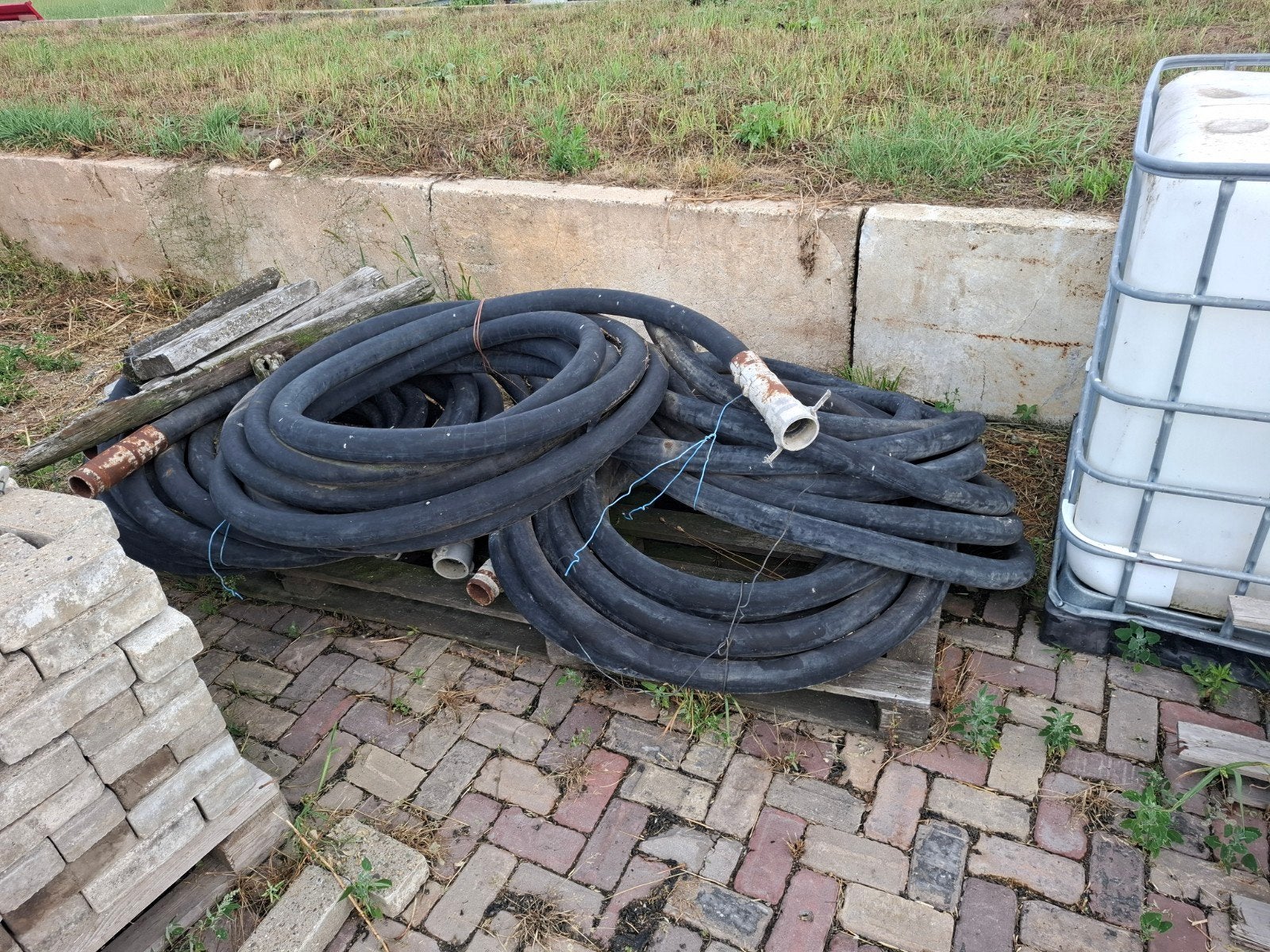Hogedruk slang voor betonpomp of andere doeleinden, Ophalen, Overige materialen, 6 meter of meer, Overige typen
