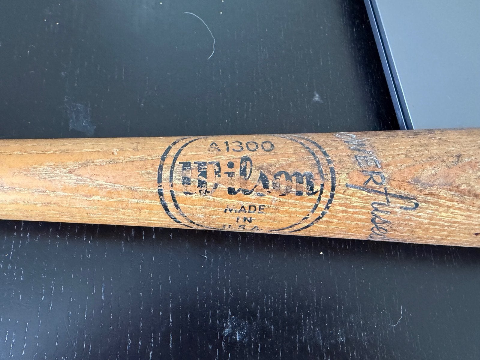 Vintage Wilson A1300 Henry Aaron Honkbal Knots, Ophalen, Gebruikt