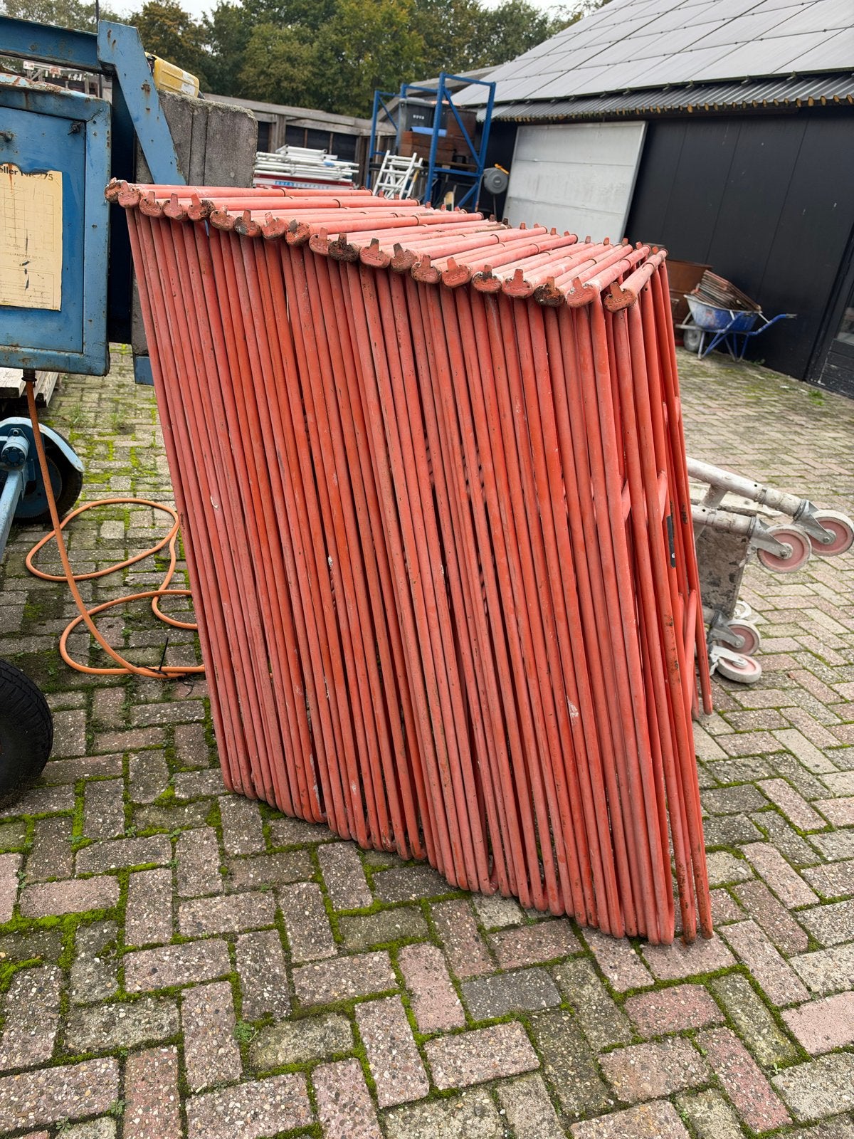 Metselschragen 1,35m hoog, Ophalen of Verzenden, Gebruikt, Overige typen, Minder dan 2 meter