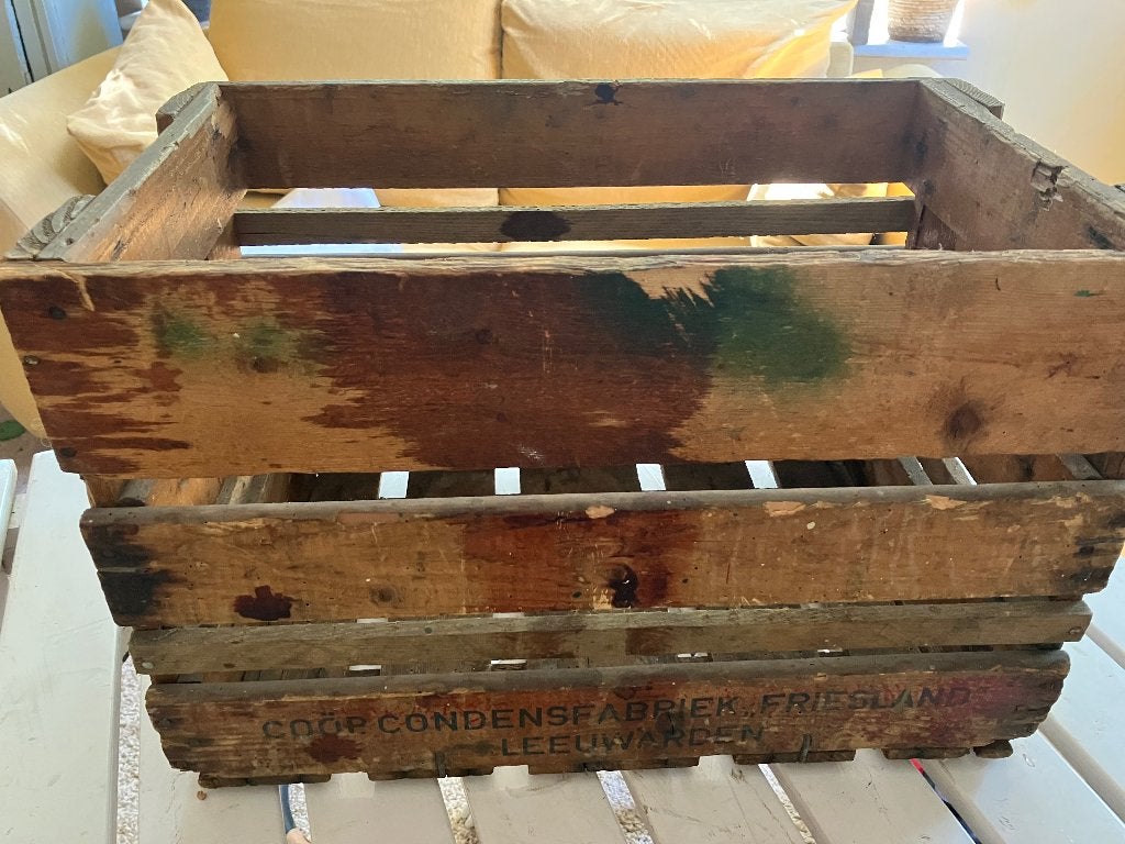 Houten krat coop, Ophalen of Verzenden