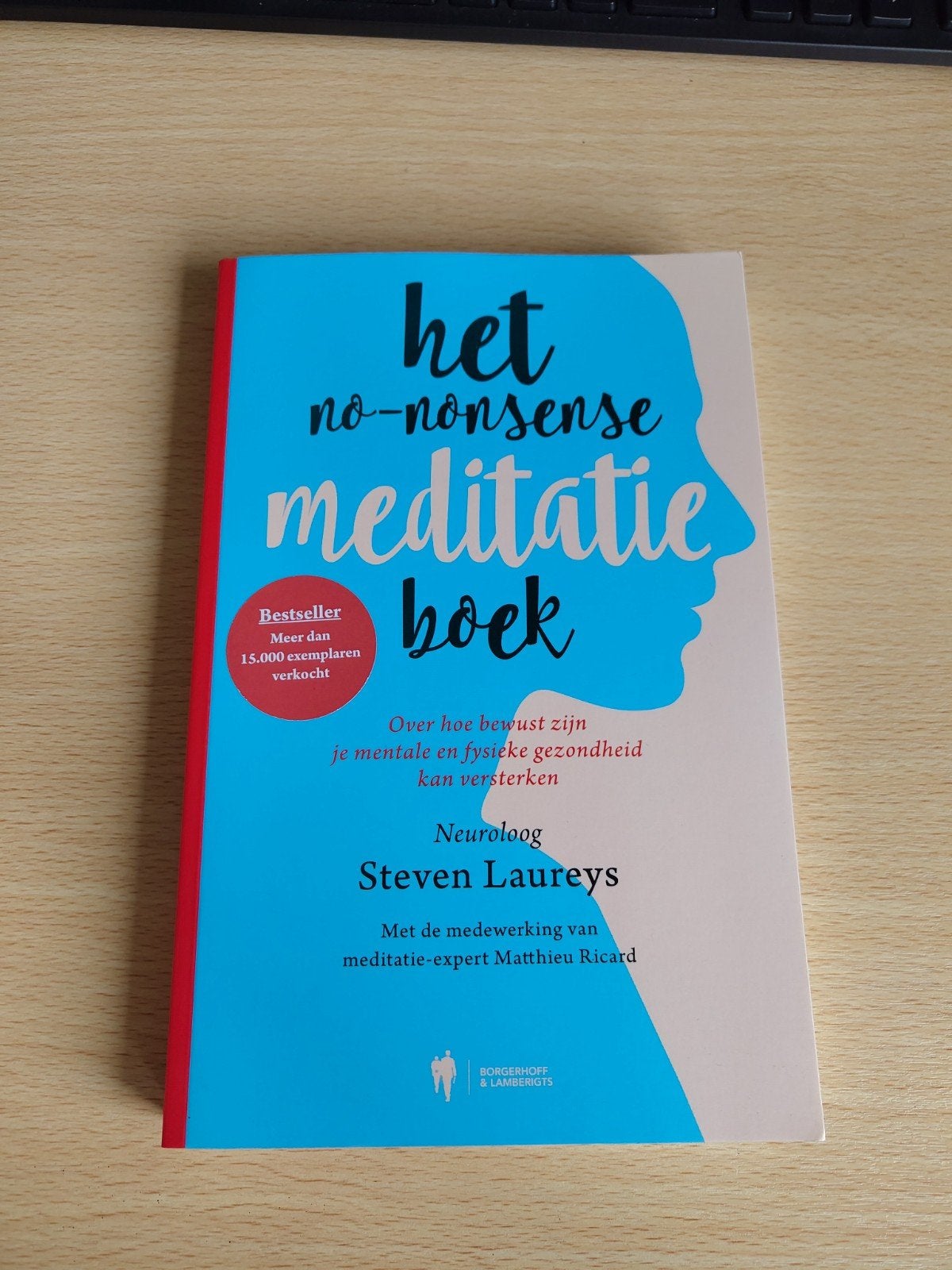 Steven Laureys - Het no-nonsense meditatieboek, Ophalen of Verzenden, Zo goed als nieuw, Steven Laureys; Matthieu Riccard