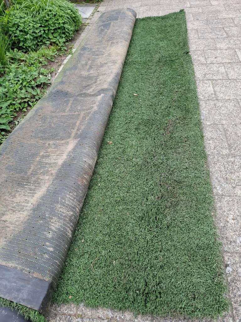 Kunstgras rol - Gebruikt maar nog goed, Tuin en Terras, Gras en Kunstgras, Ophalen, Gebruikt