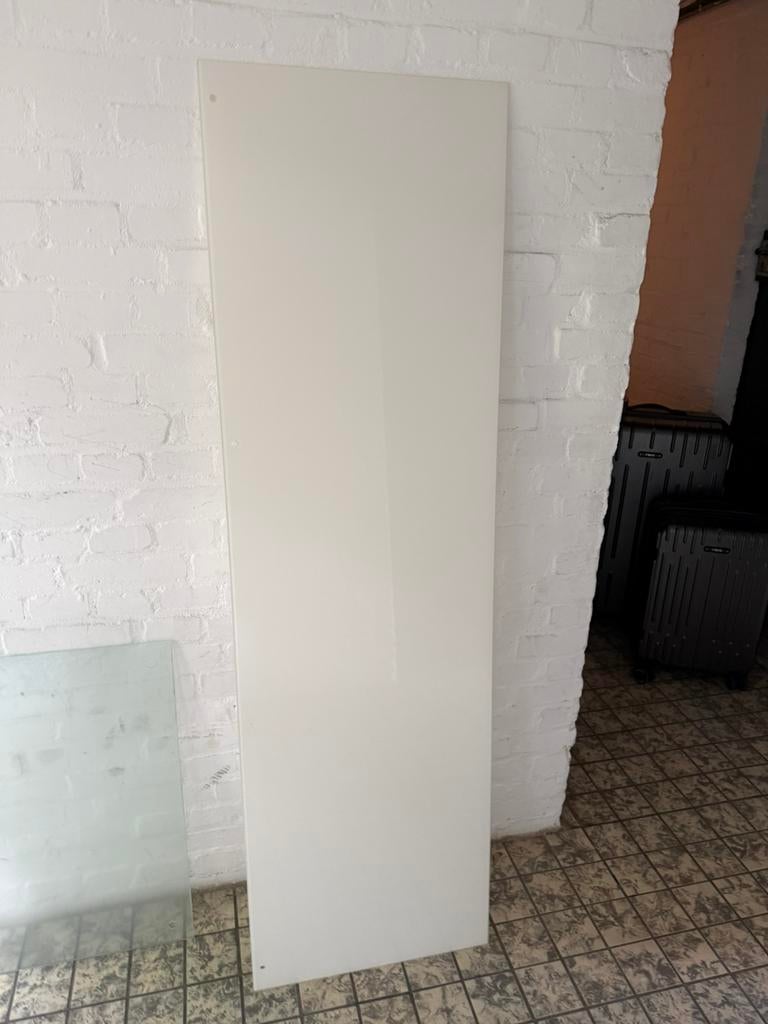 Ikea Malm (melk) glas, Ophalen of Verzenden, Zo goed als nieuw, Glasplaat, Minder dan 80 cm