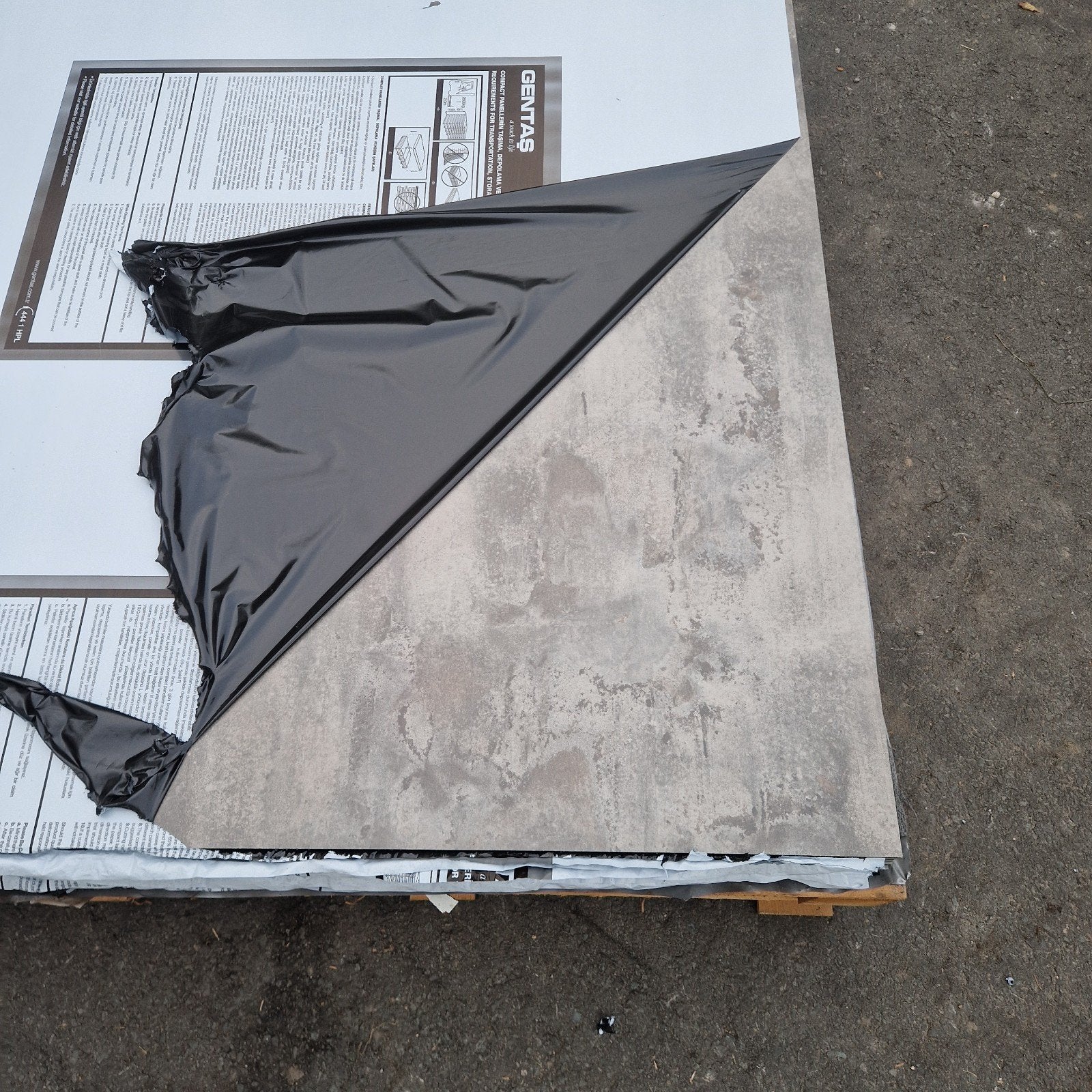 trespa  betonlook, Nieuw, Ophalen of Verzenden