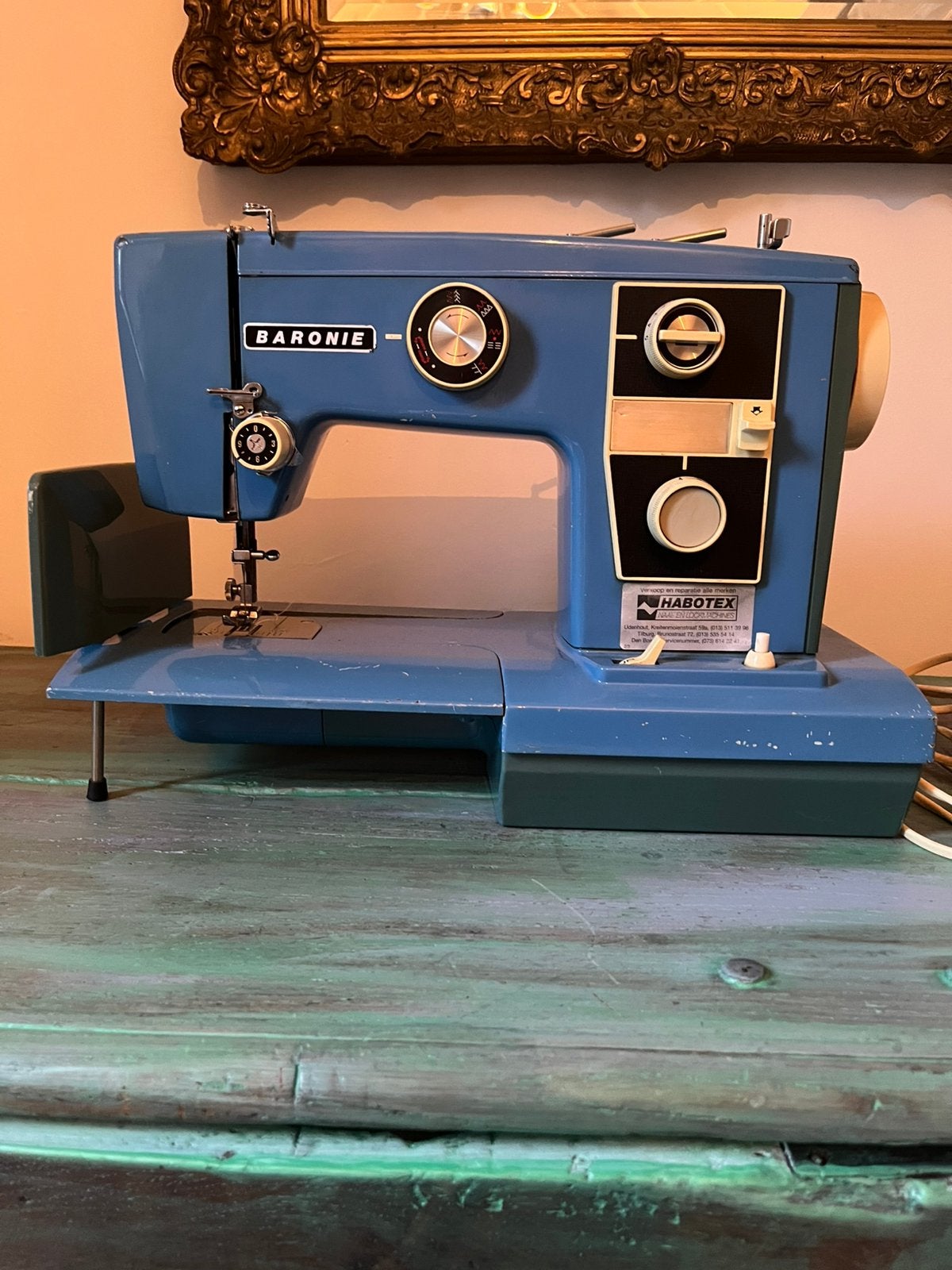 Baronie naaimachine, Antiek en Kunst, Antiek | Naaimachines, Ophalen of Verzenden