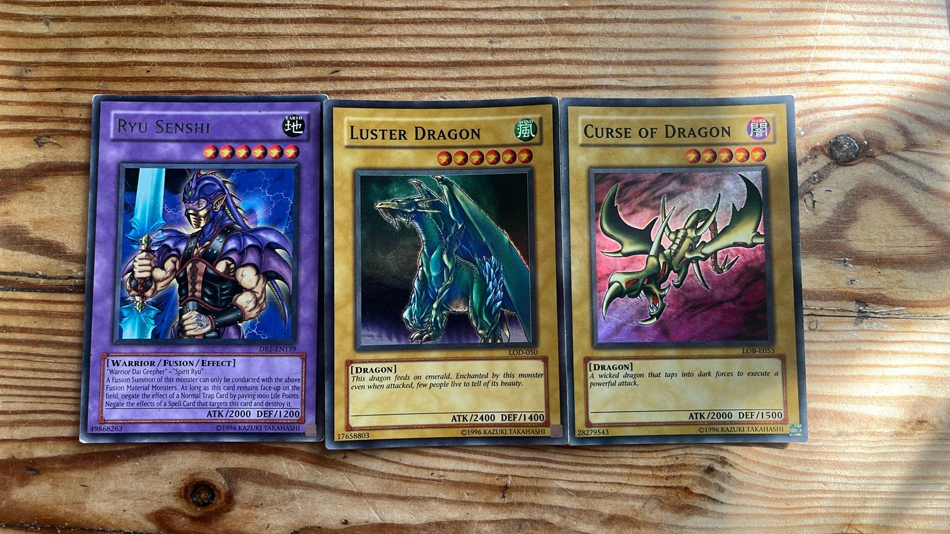 Vintage Yu-Gi-Oh Cards Bundle (LOB, LOD, PSV, AST), Ophalen of Verzenden, Gestempeld