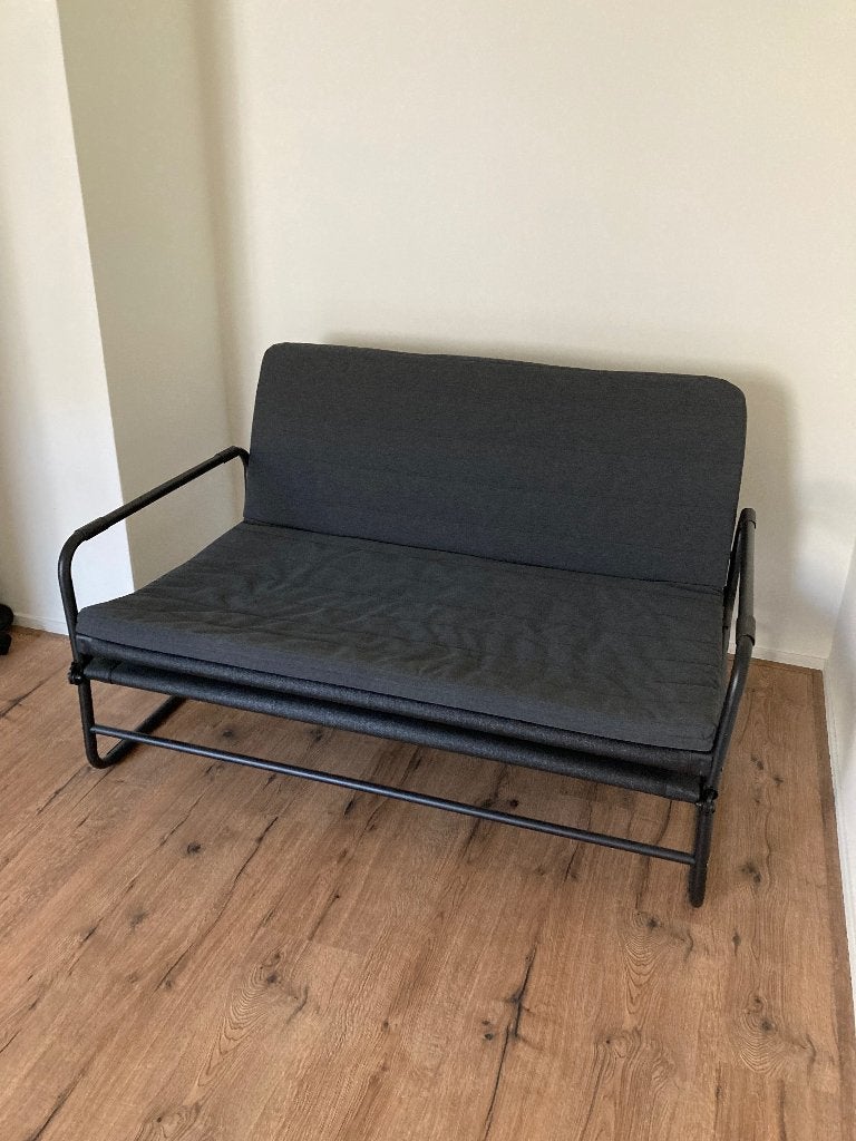 Slaapbankje Hammarn van IKEA, Ophalen, Zo goed als nieuw, Tweepersoons, Grijs