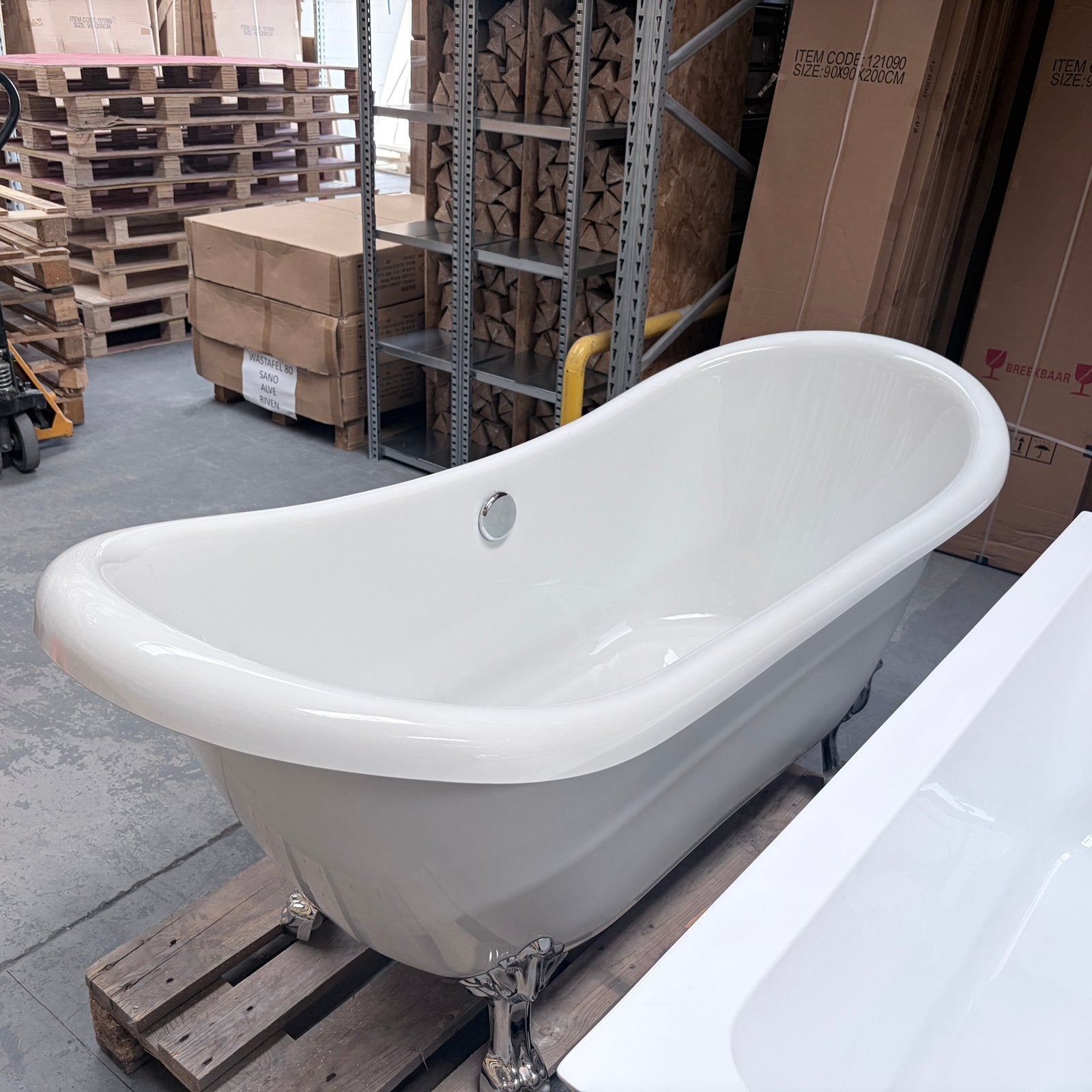 Laatste Kans Vrijstaand Ligbad – 170cm Bad nr403, Ophalen, Nieuw