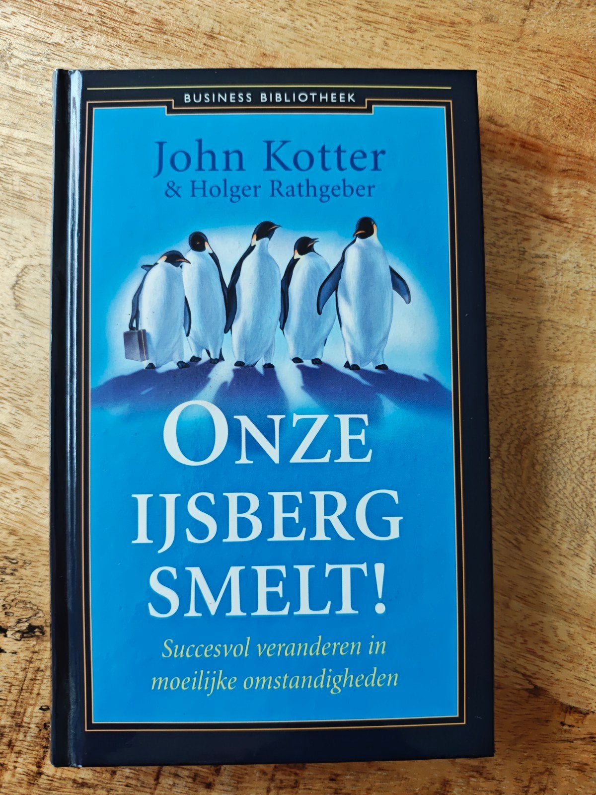 Onze IJsberg Smelt! Succesvol Veranderen - John Kotter, Ophalen of Verzenden, Zo goed als nieuw, Management, John Kotter & Holger Rathgeber