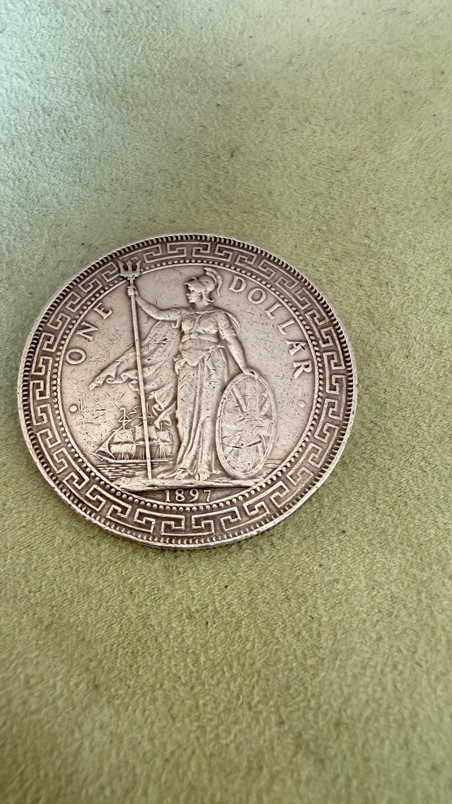 Great Britain. 1897 Trade Dollar.., Verzenden, Zuidoost-Azië
