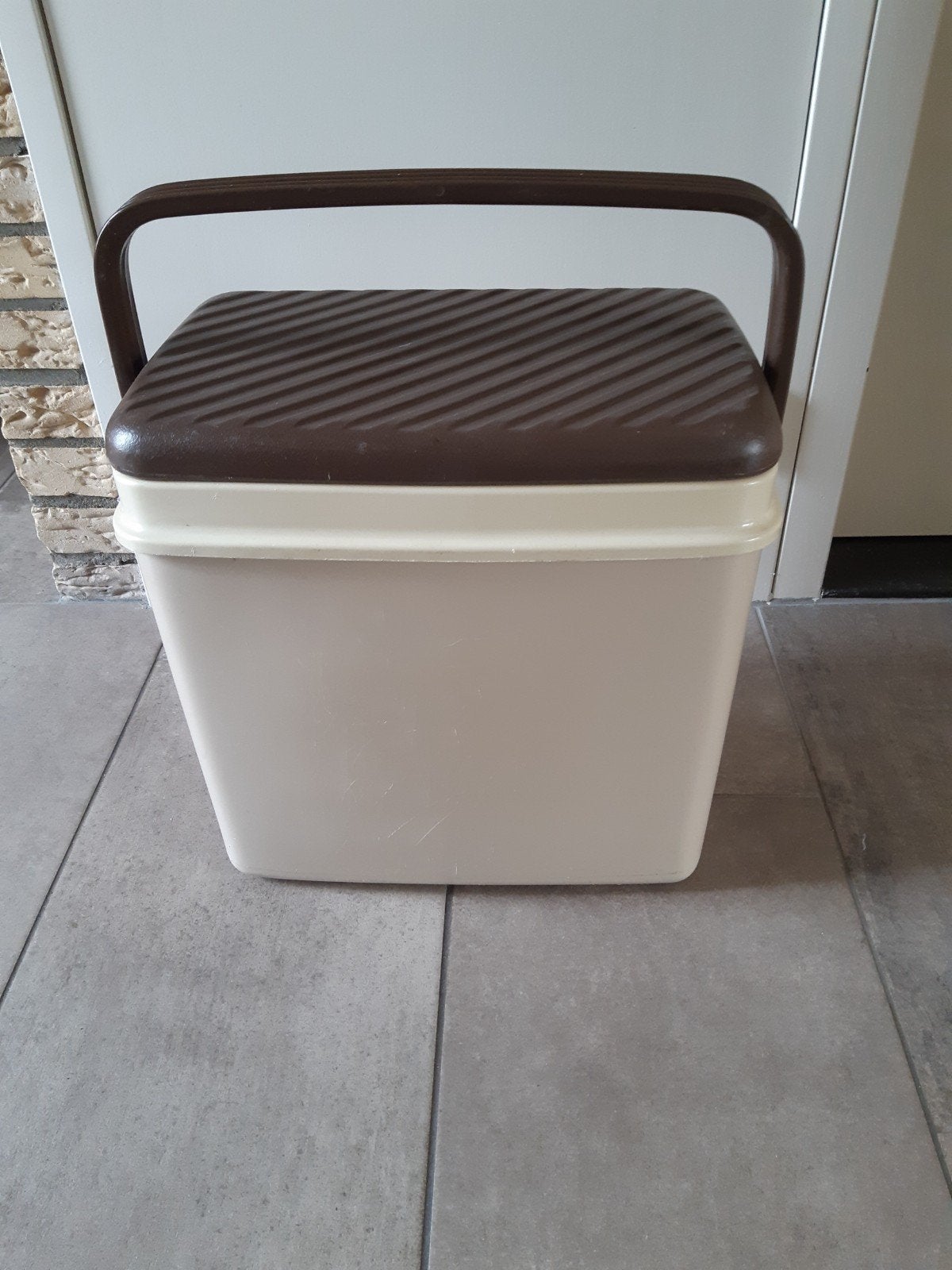 Vintage Koelbox met Koelelementen - Ideaal voor Picknicks, Ophalen, Gebruikt, Koelbox, Koelelement
