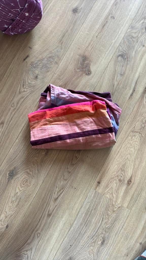 Ringsling van Girasol hand geweven, Kinderen en Baby's, Babydragers en Draagdoeken, Overige merken, Ophalen of Verzenden, Zo goed als nieuw