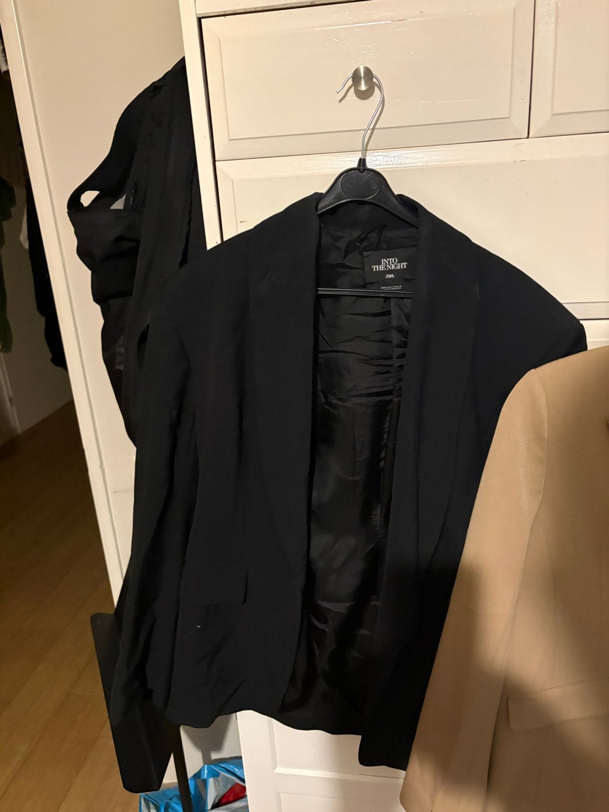 Zwarte Zara blazer, maat M, Kleding | Dames, Maat 38/40 (M), Zwart, Ophalen of Verzenden, Zo goed als nieuw