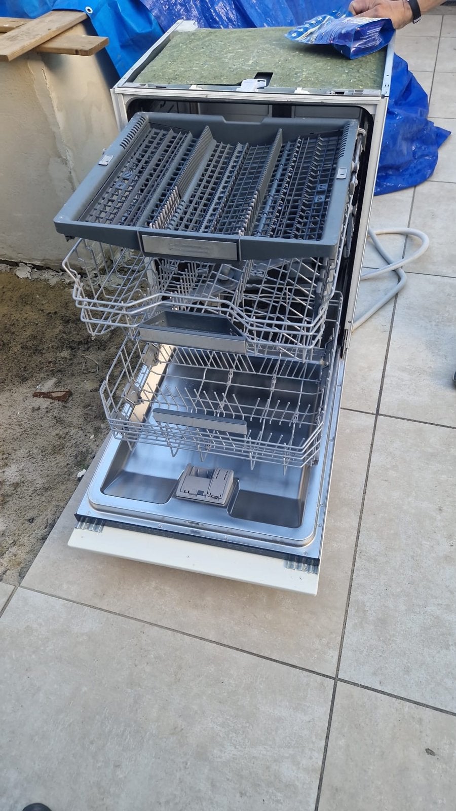 Ikea diskad proffsig inbouw vaatwasser xl met besteklade, Ophalen, Gebruikt, 60 cm of meer, Eco programma