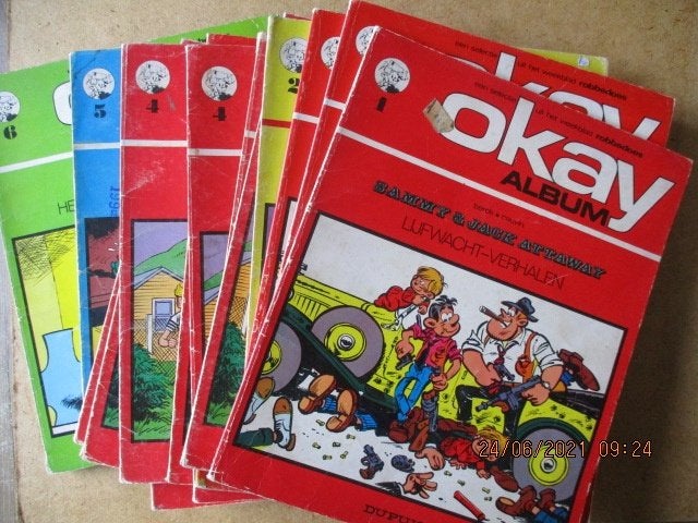 adv3688 okay album, Eén stripboek, Ophalen, Gelezen