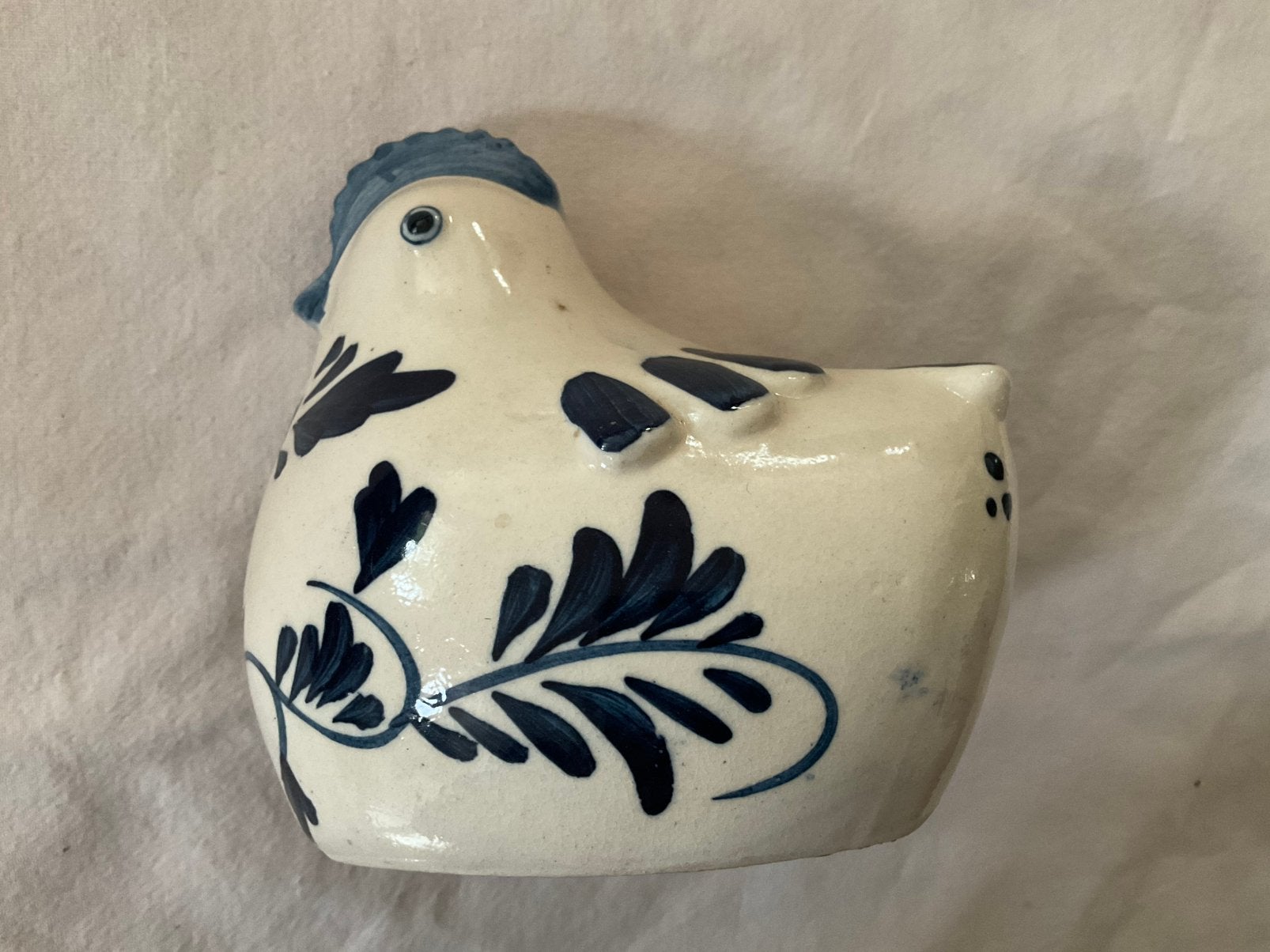 Delfts Blauwe kip spaarpot, Ophalen of Verzenden