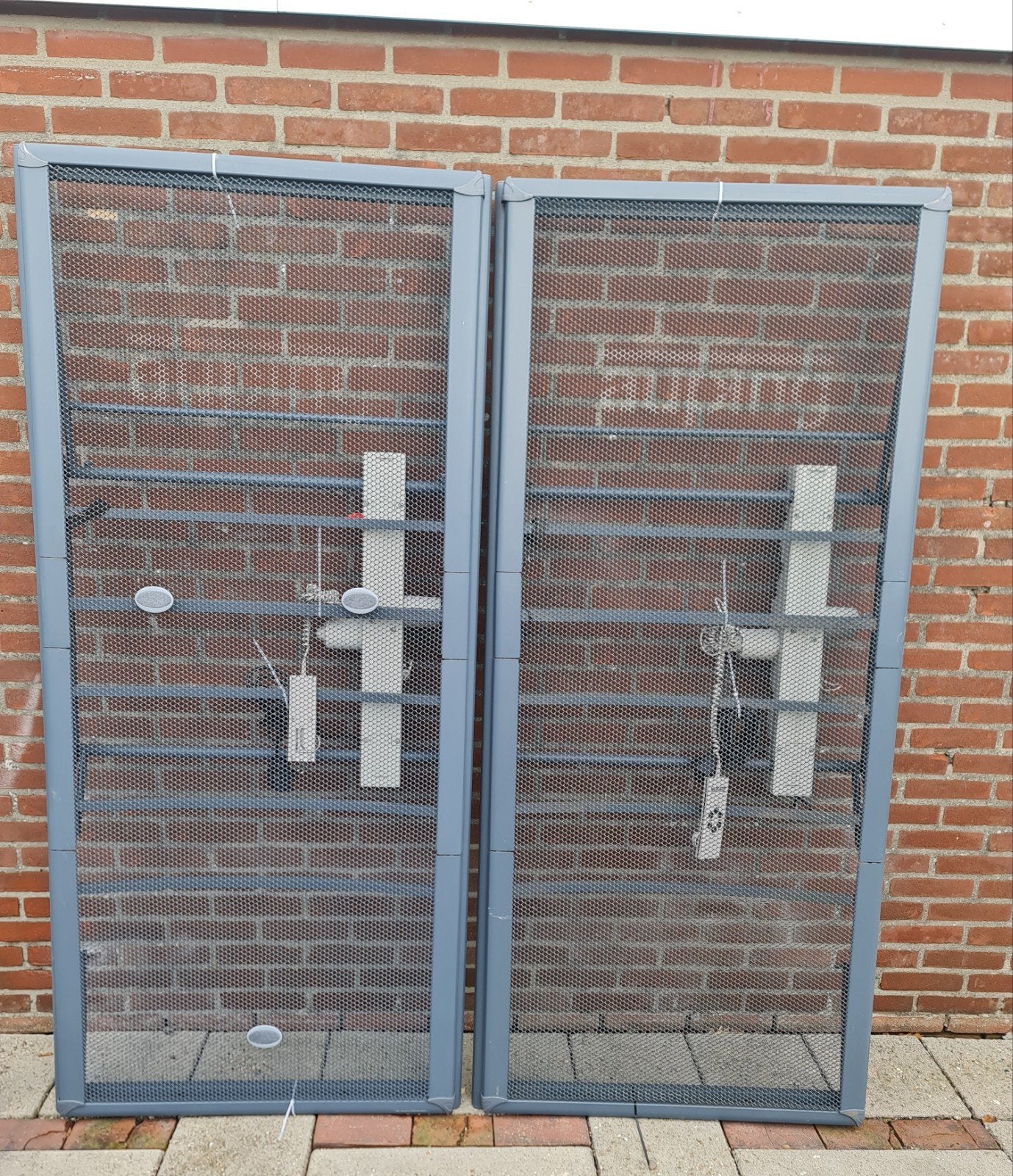 2x auping elektrisch verstelbaar spiralen 200x90cm, Ophalen