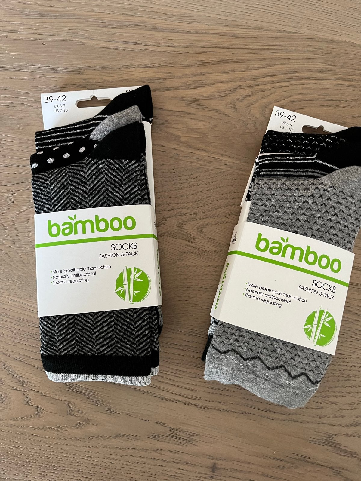 Bamboe sokken bundel (3 paar) - maten 35/38 en 39/42, Sokken en Kniesokken, 7471DW, Jaap textielshop, Maat 35 t/m 38