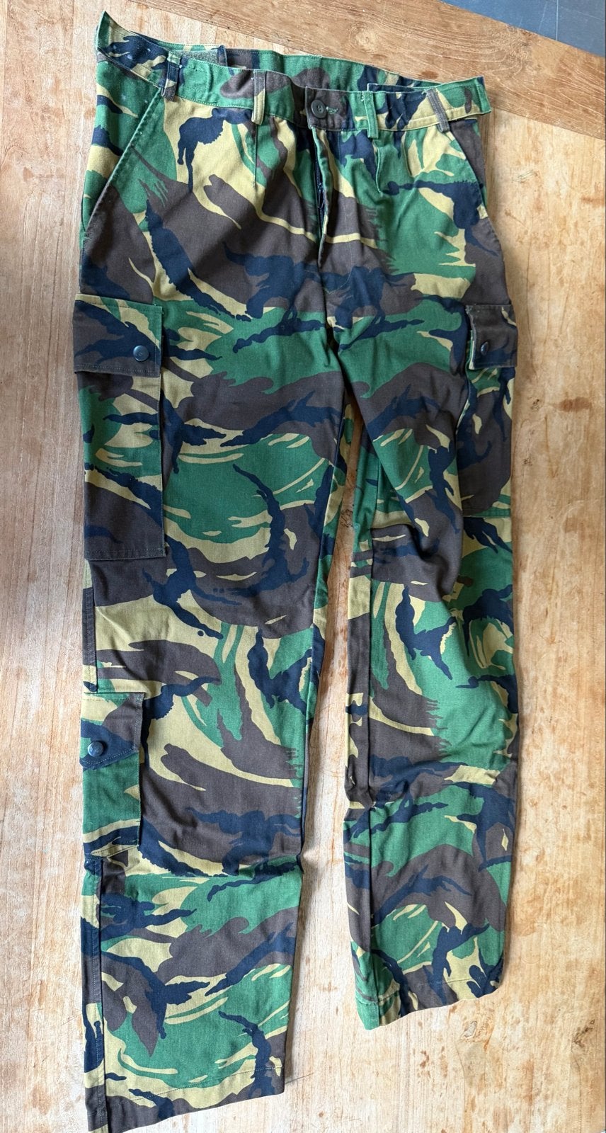 Defensie broek camouflage - Compton Webb 2009, Ophalen of Verzenden, Luchtmacht, Nederland, Kleding of Schoenen