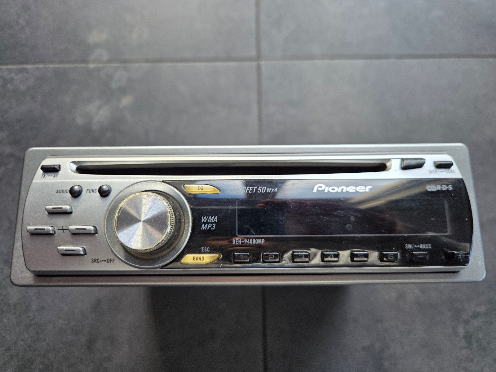 Pioneer DEH-P4800MP Autoradio met CD/MP3/WMA, Ophalen of Verzenden, Gebruikt