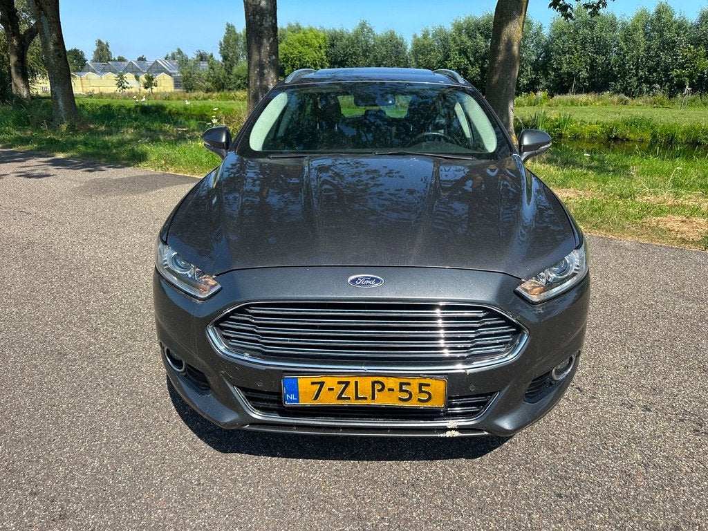 Ford Mondeo Wagon 1.6 TDCi Titanium|panoramadak|rijdt super, Auto's, Ford, Voorwielaandrijving, Euro 5, Stof, Gebruikt